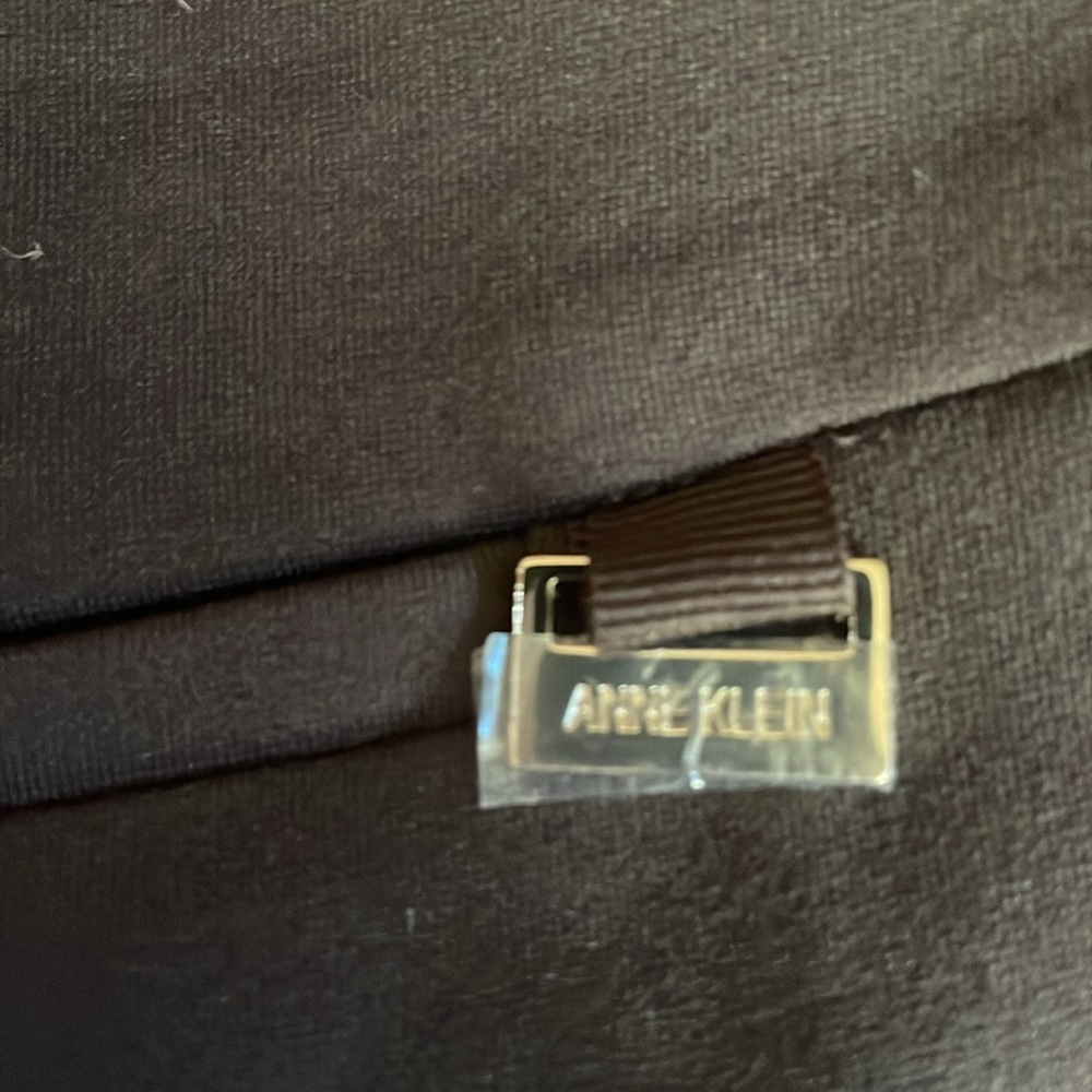 NWT- Anne Klein- Woven Bottoms - Chocolate Brown - Picture 5 of 6
